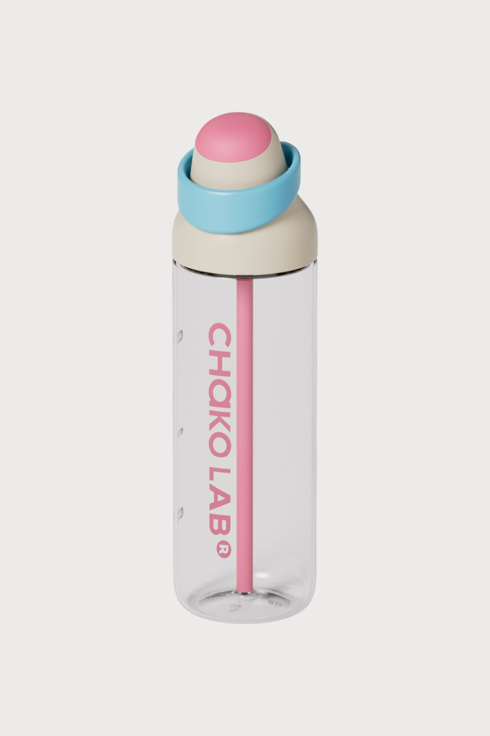 Kada Cup 888ml Tritan water bottle in Rosewater pink with straw