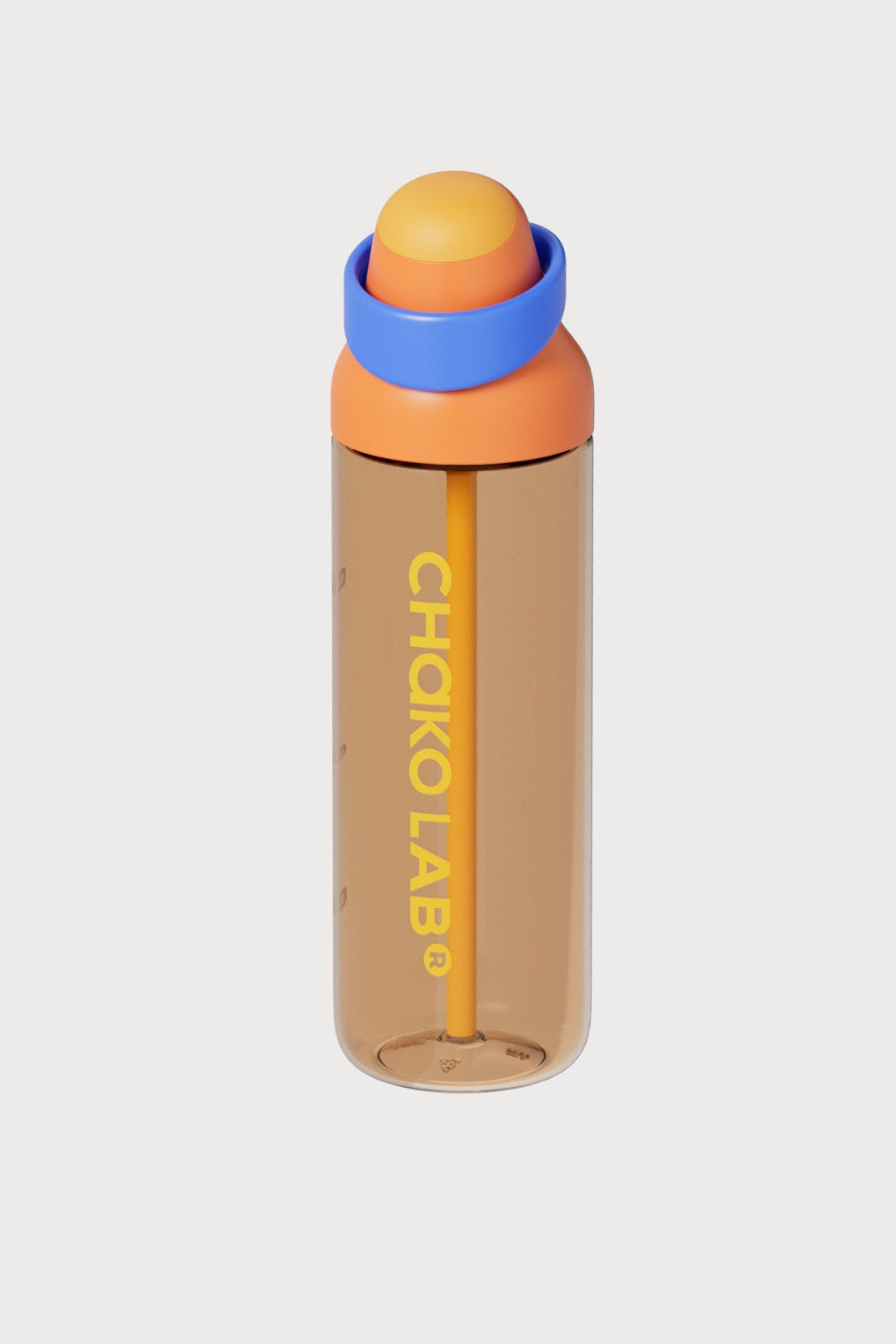 Kada Cup 888ml Tritan water bottle in Marigold amber with straw