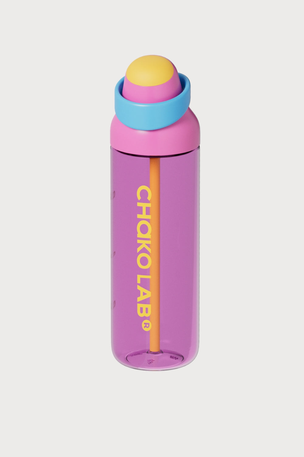Kada Cup 888ml Tritan water bottle in Hibiscus purple with straw