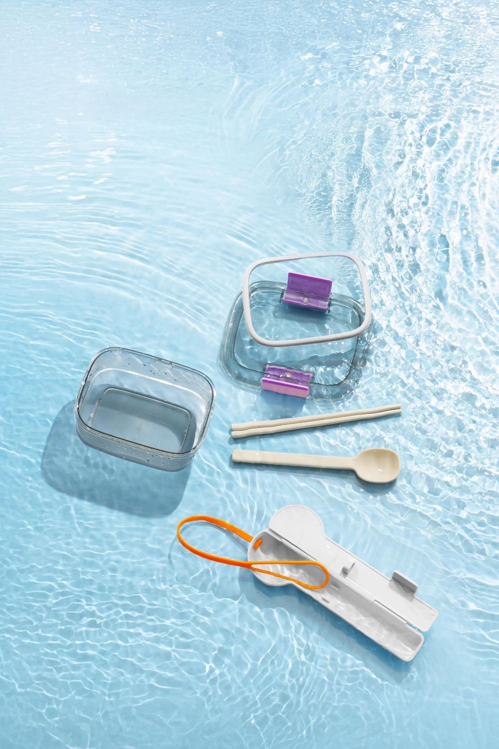 Bento Cutlery Box spoon and chopsticks set