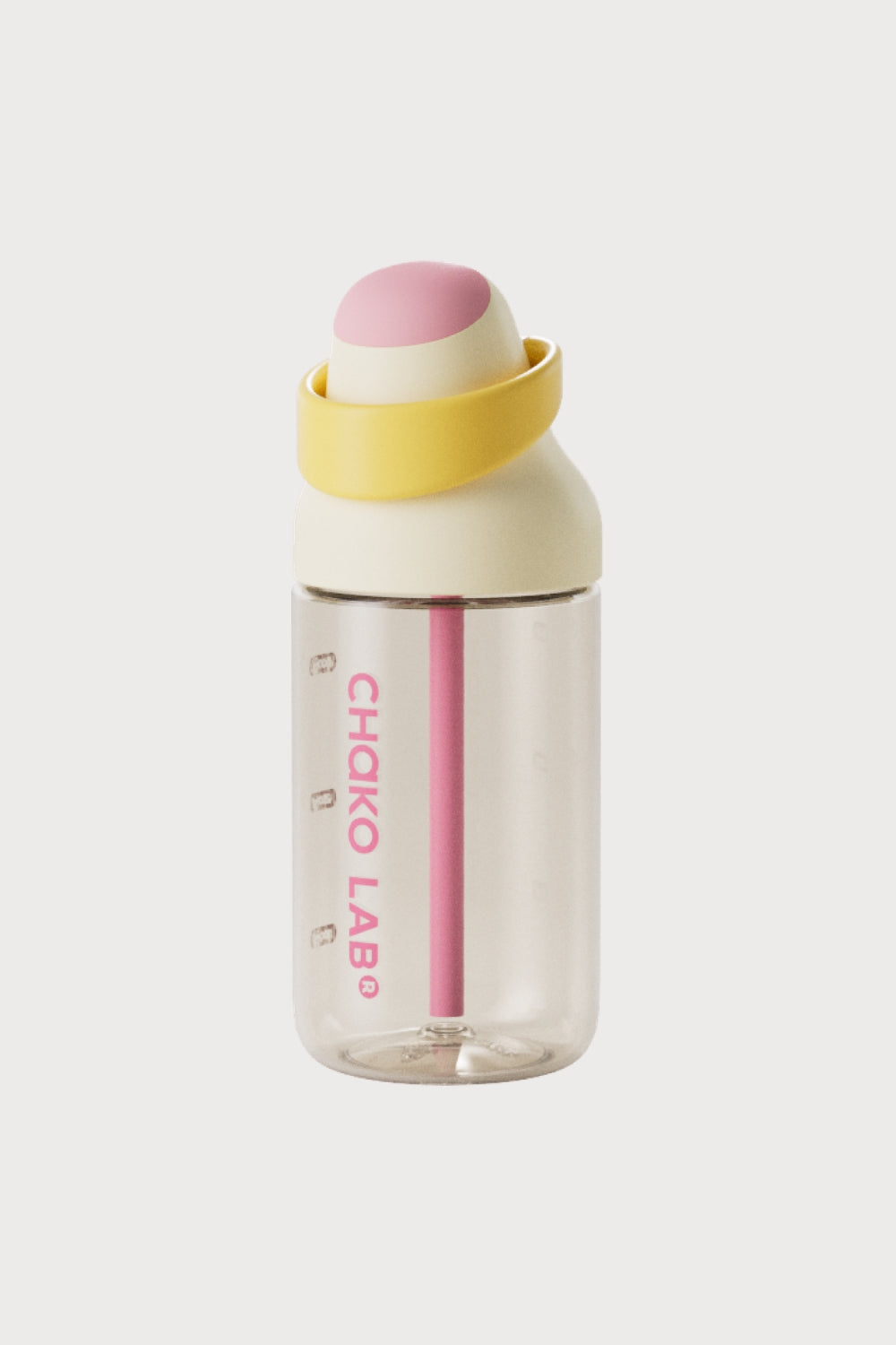 Kada Bottle PPSU straw bottle in Custard cream and yellow