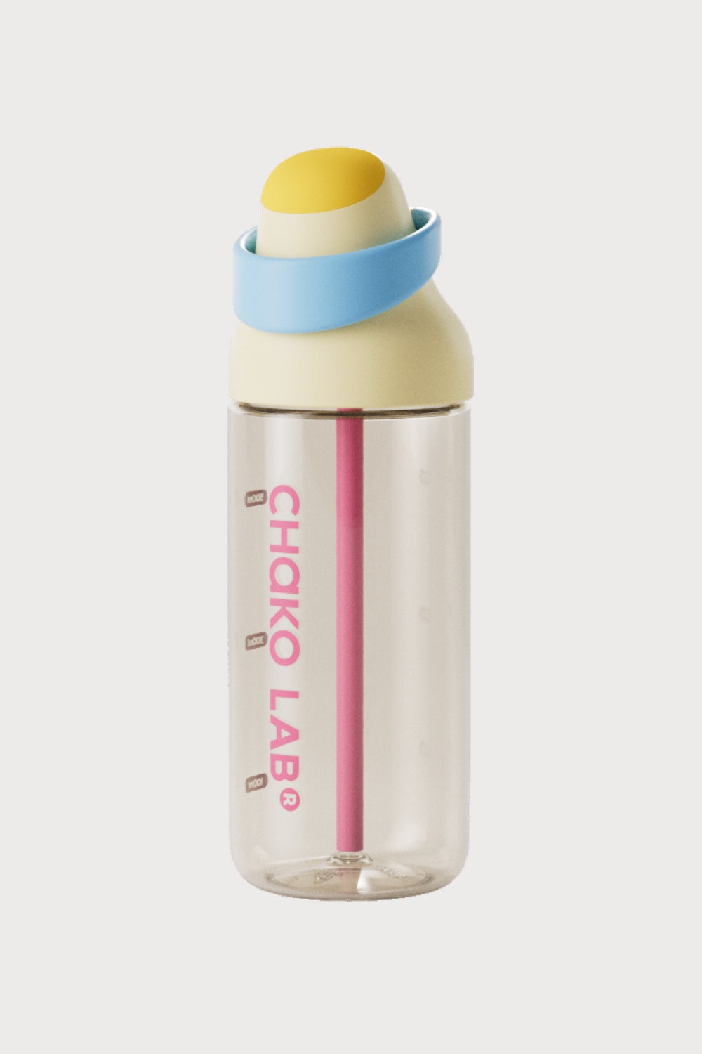 Kada Bottle PPSU straw bottle in Marshmallow cream and blue