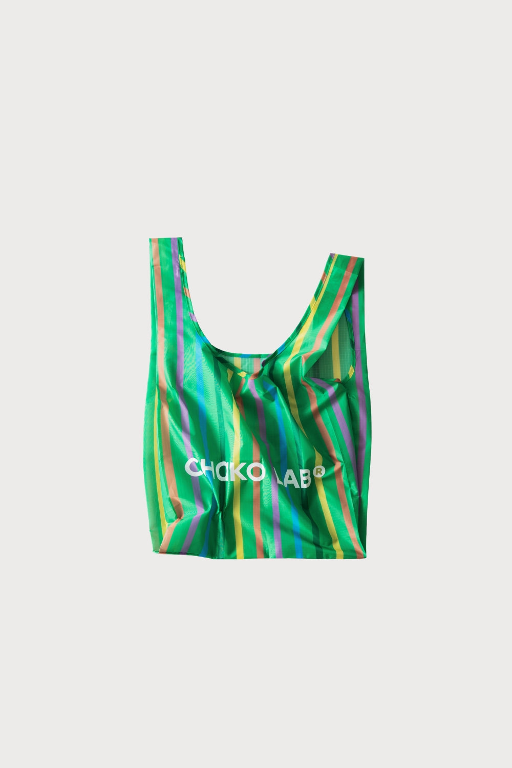 Chako Reusable Bag Green Stripe