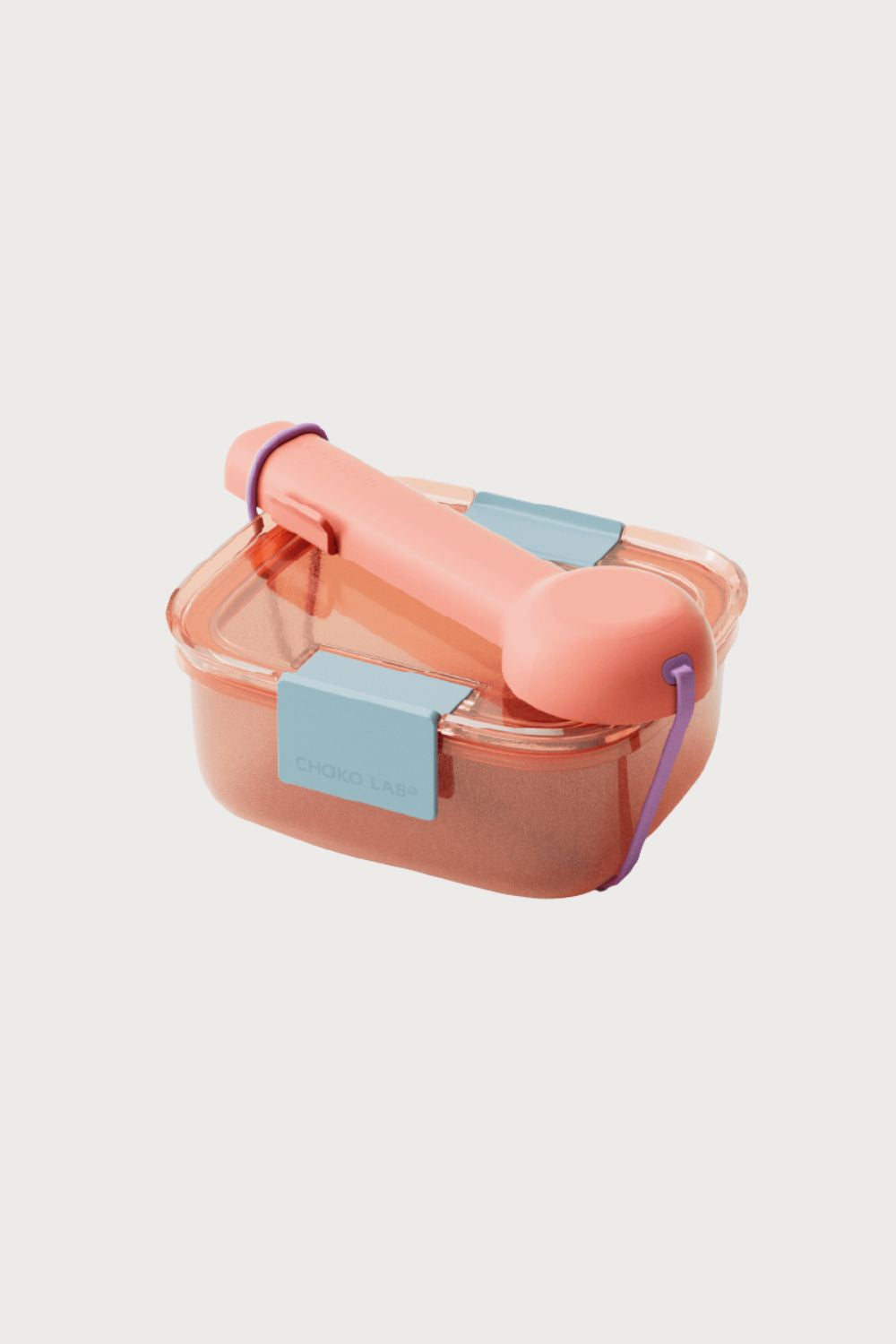 Bento Duo Apricot with cutlery box